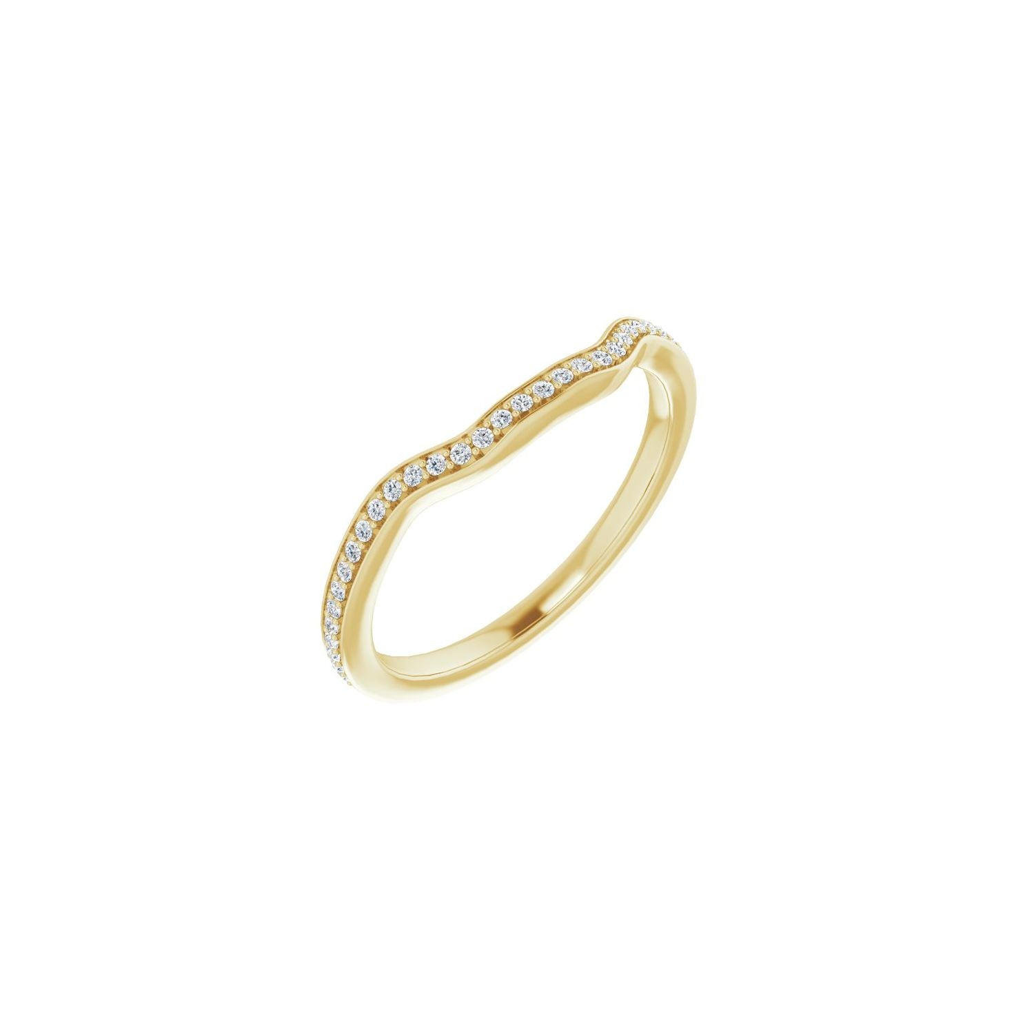 Elysienne — Round · 0.9 mm · 1/10 ctw, yellow gold