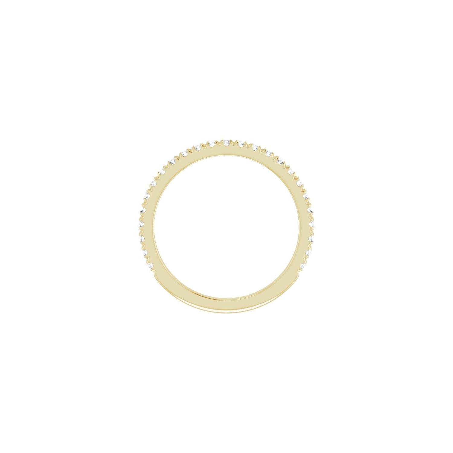 Adaya — For the round Lecce, yellow gold
