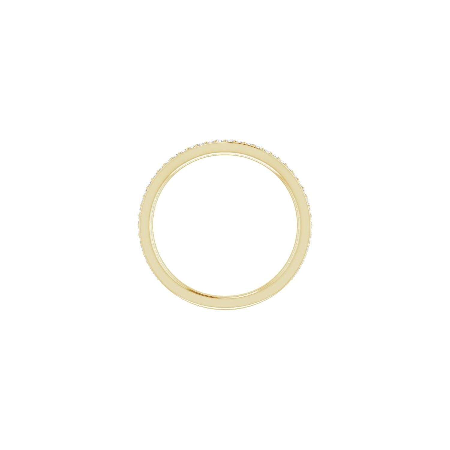 Adriel — Round · 1 mm · 1/5 ctw, yellow gold