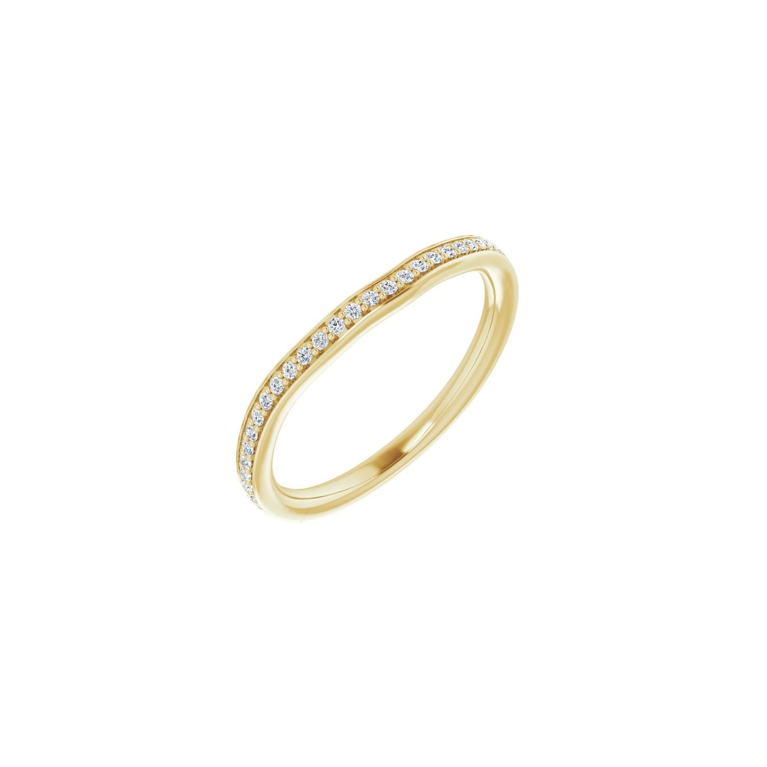 Adriel — Round · 1 mm · 1/5 ctw, yellow gold