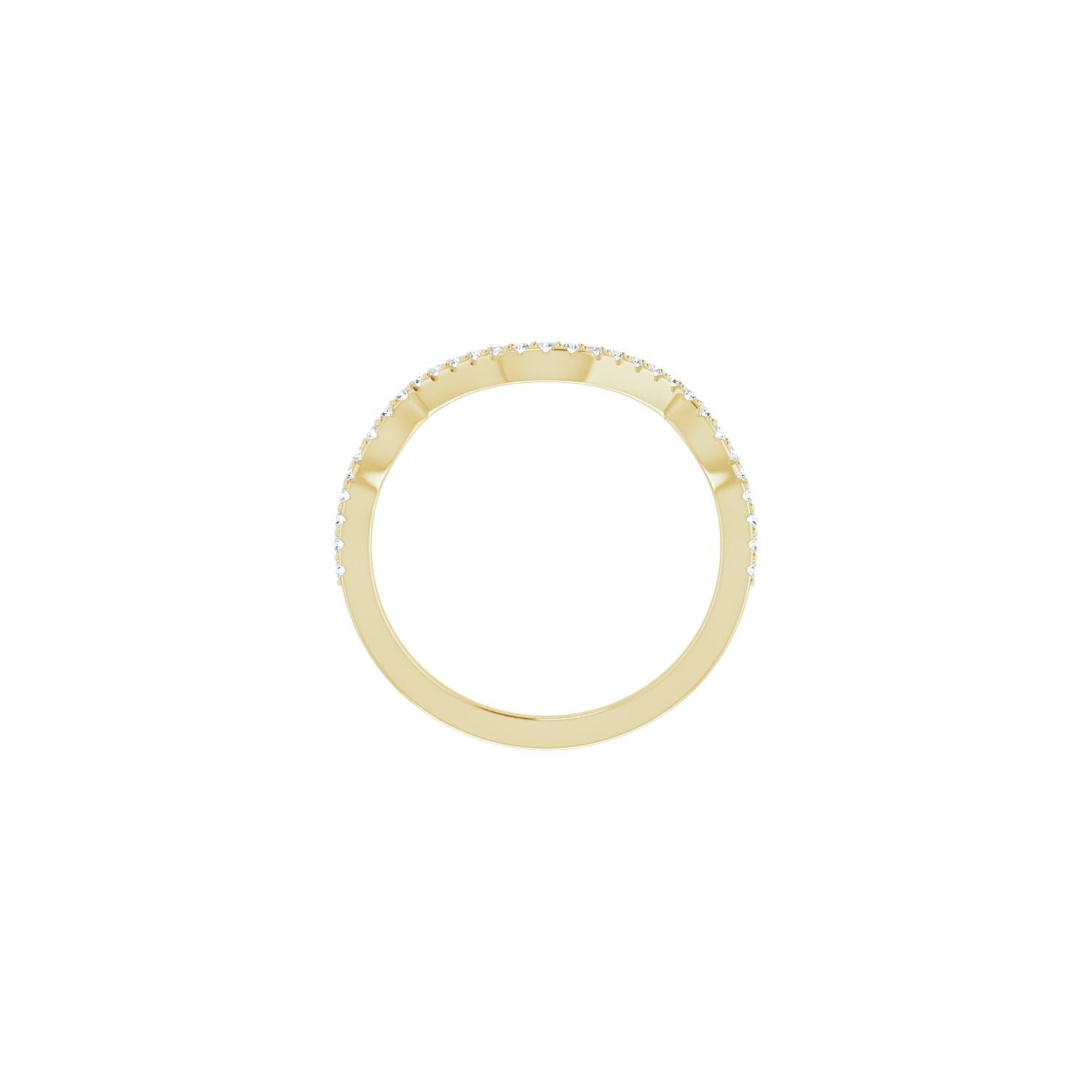 Aldith — For the round Volterra, yellow gold