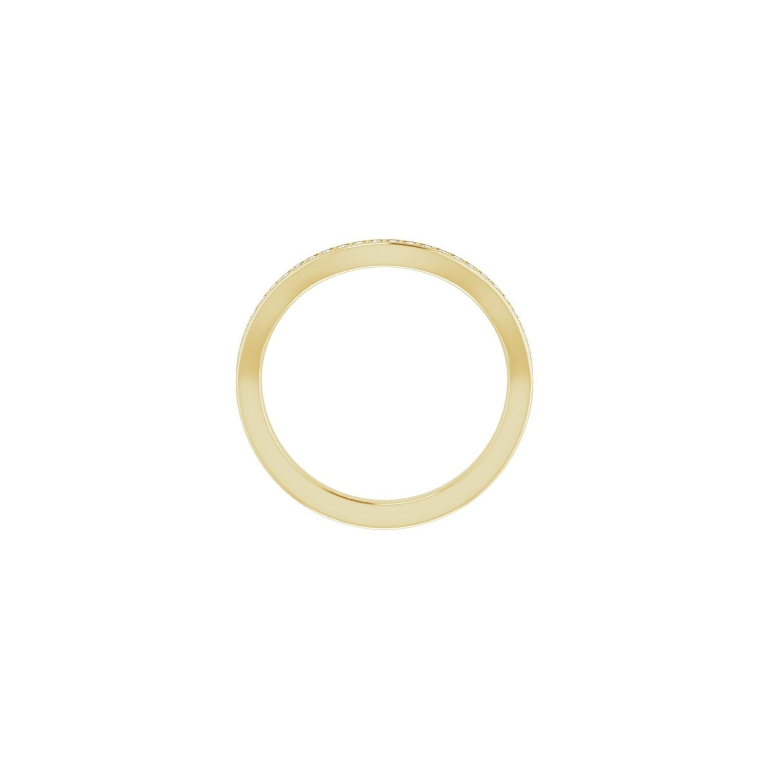 Alette — 1 mm · 1/6 ctw, yellow gold