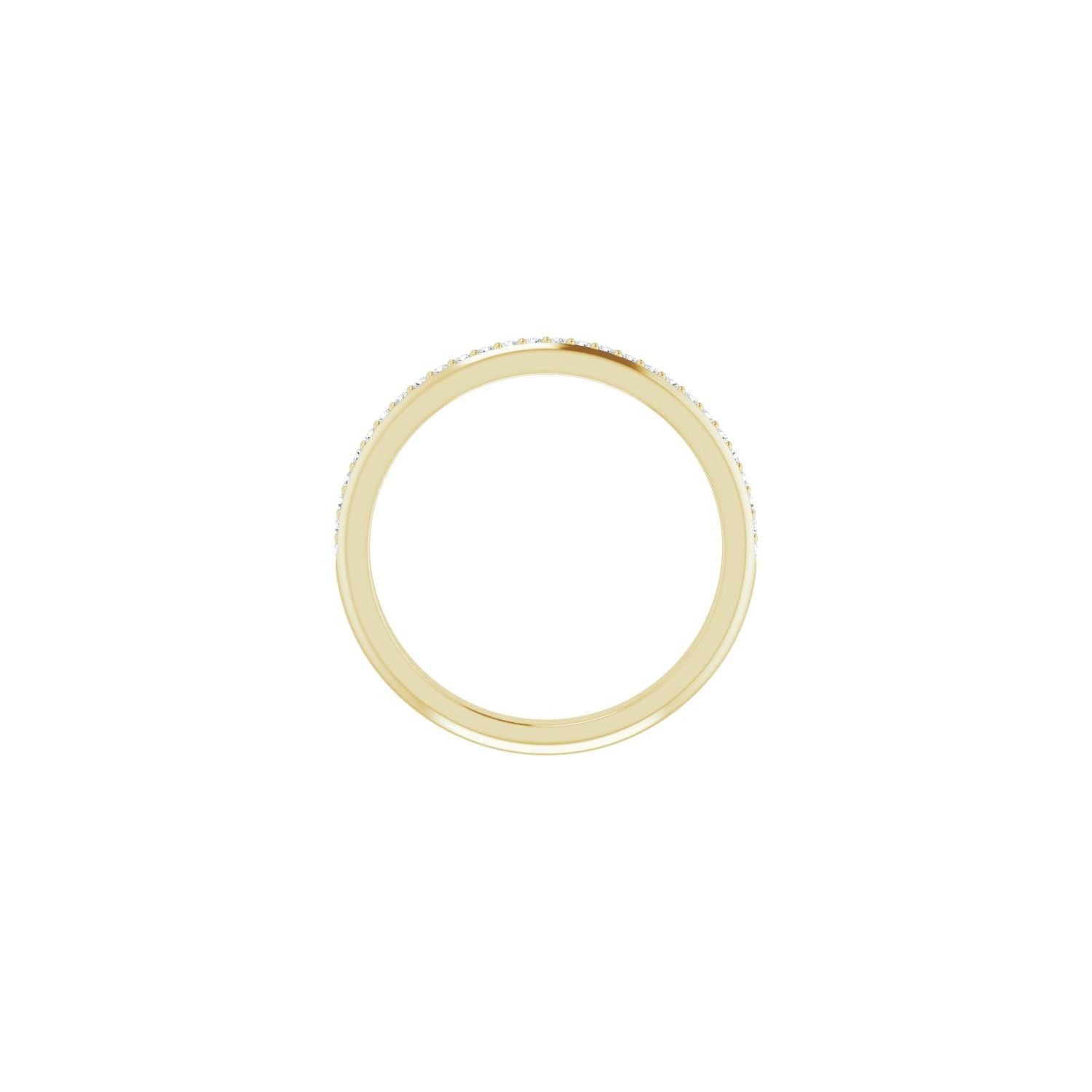 Alta — 1 mm · 1/6 ctw, yellow gold