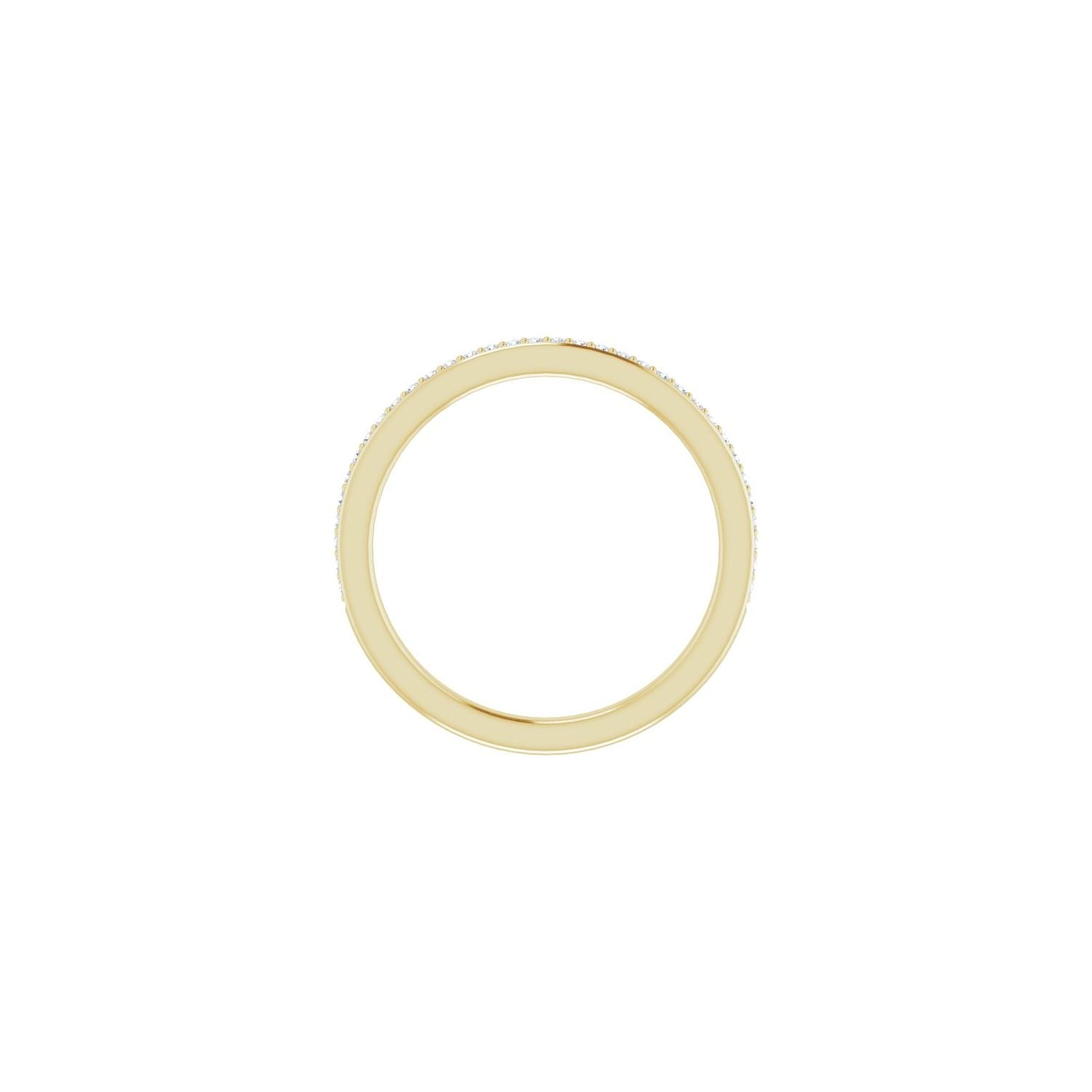 Amarie — 0.9 mm · 0.08 ctw, yellow gold