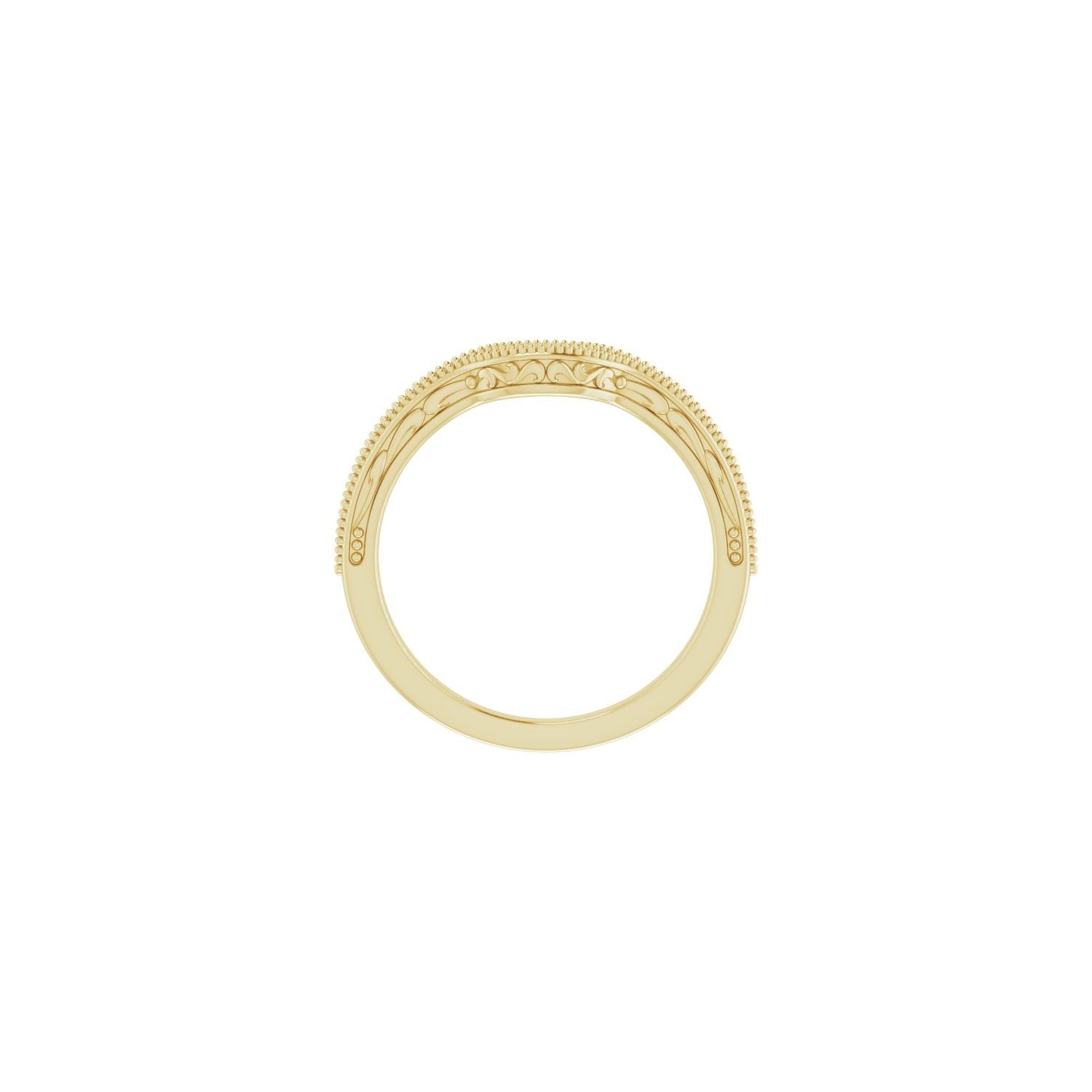 Anwen — Round · 4.1 mm, yellow gold
