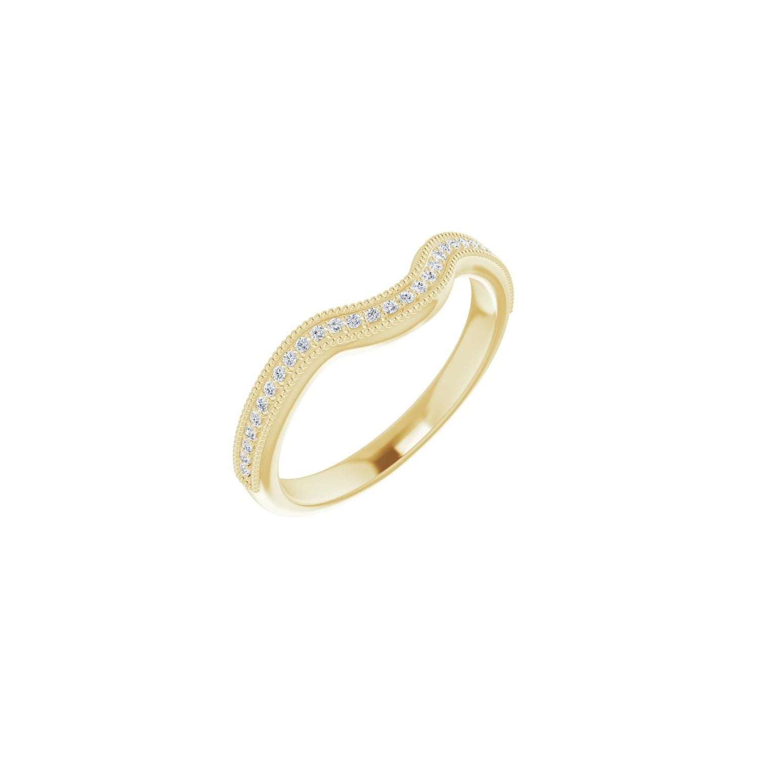 Atlanta — 0.9 mm · 0.08 ctw, yellow gold