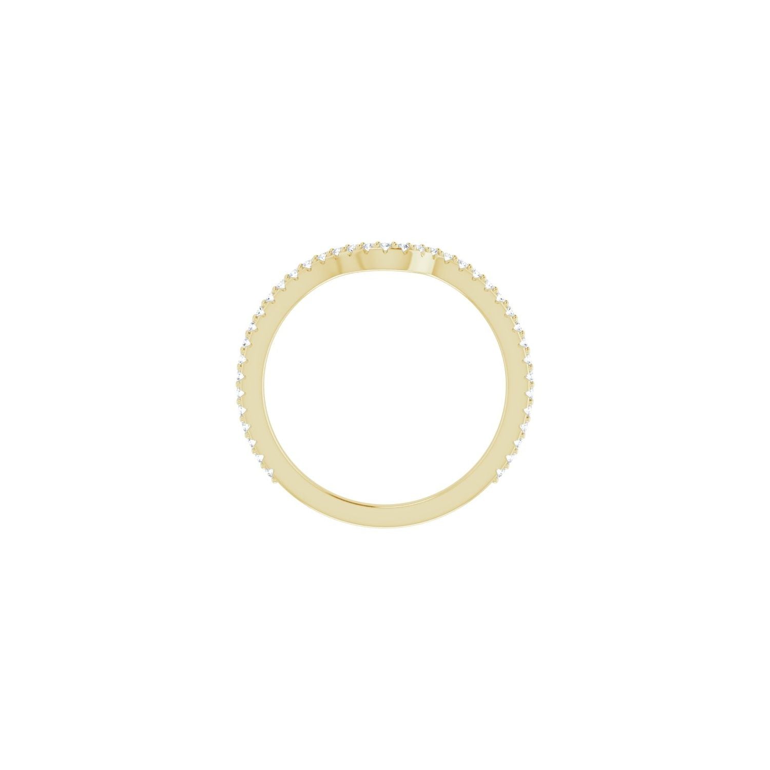 Auria — 1.1 mm · 1/5 ctw, yellow gold