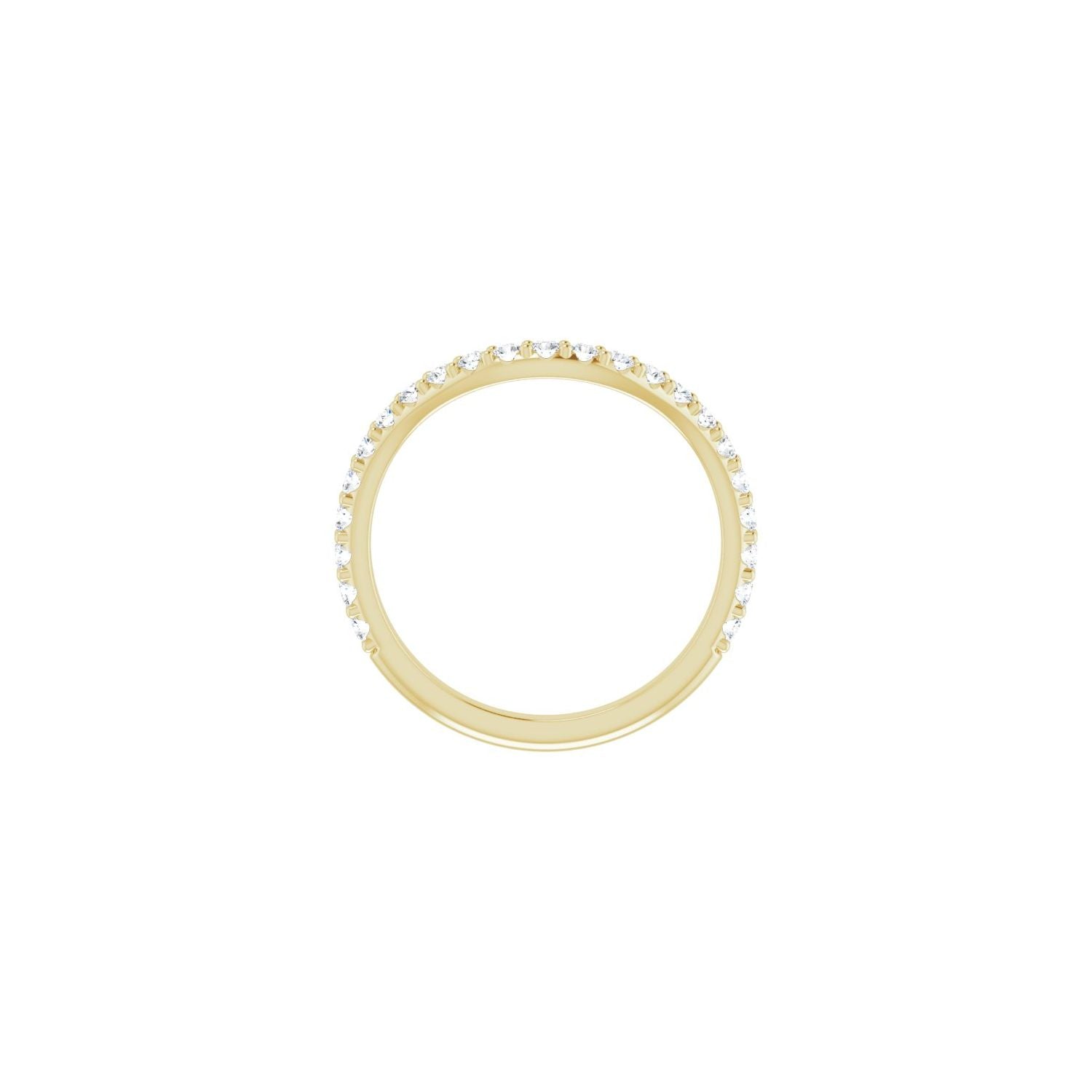 Berta — 1.7 mm · 1/2 ctw, yellow gold