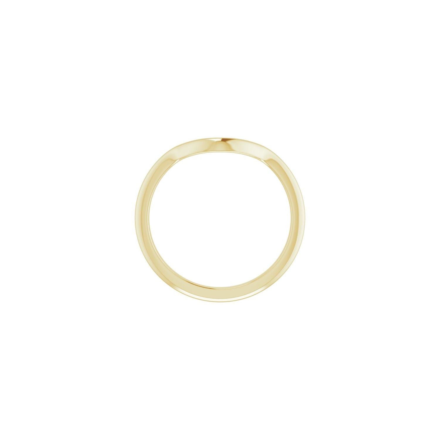 Courtney — For the 5.2 mm round ring, yellow gold