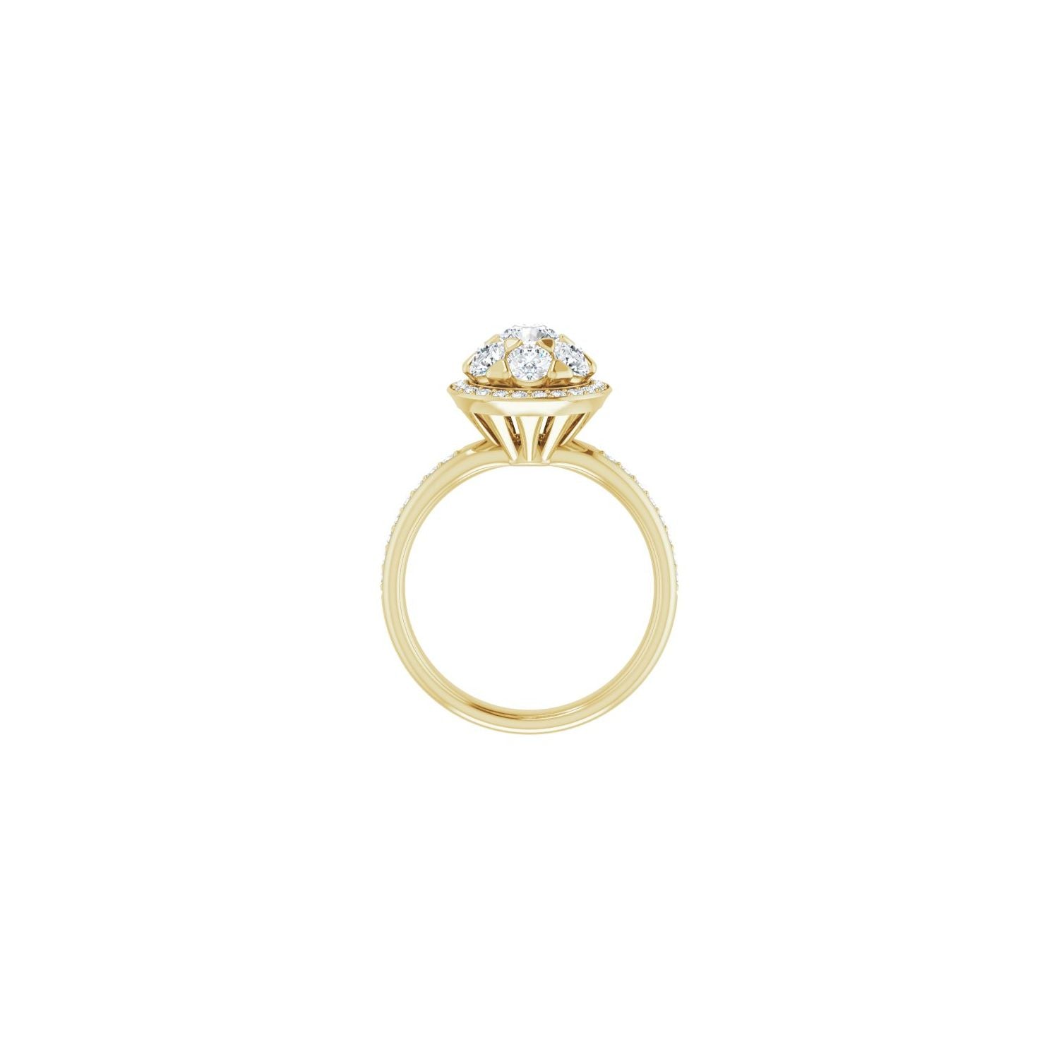 Clarice — yellow gold