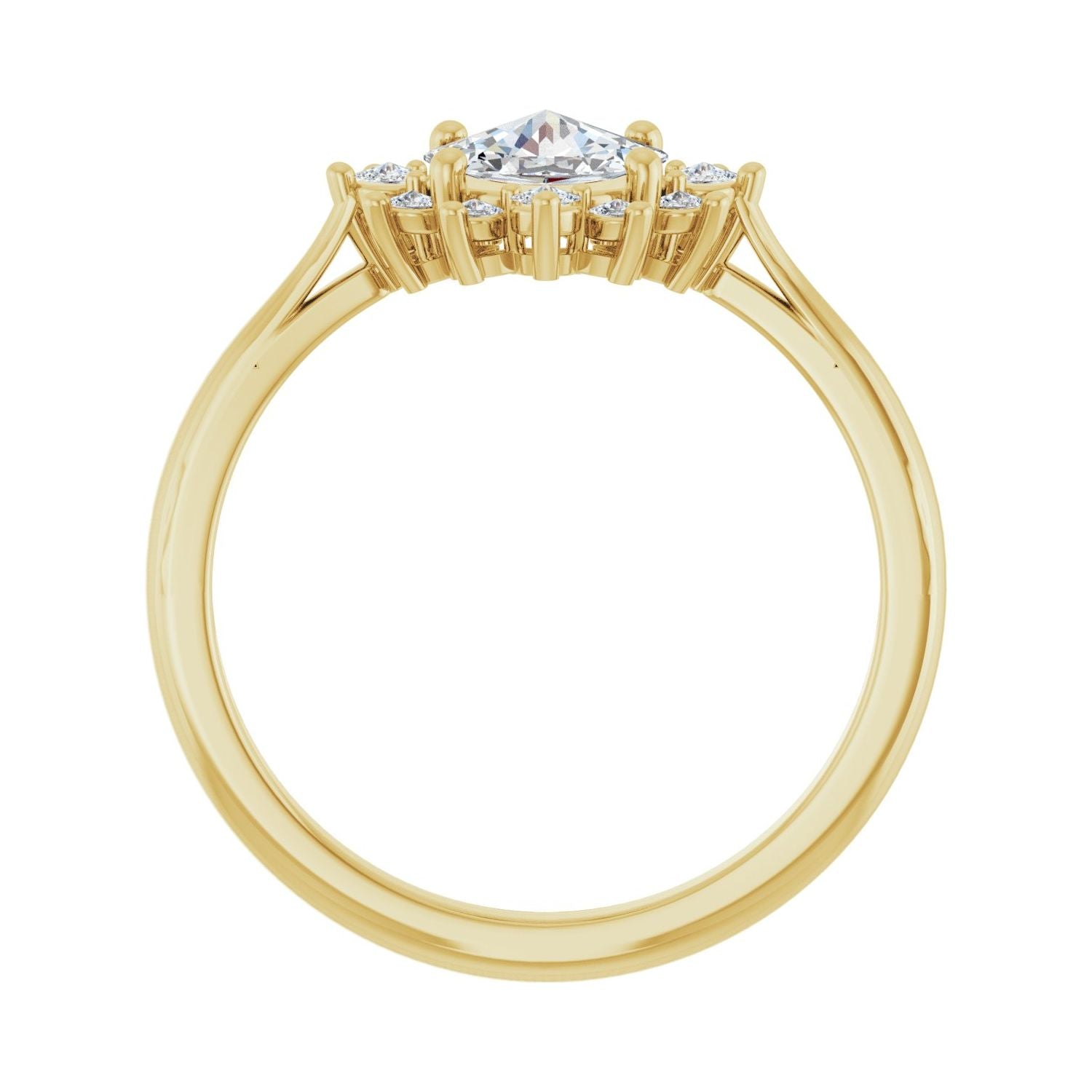 Claudette — yellow gold