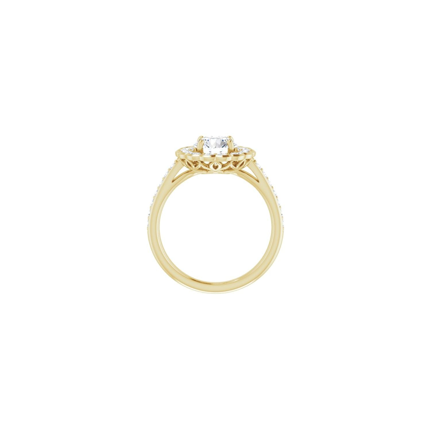 Claudia — yellow gold