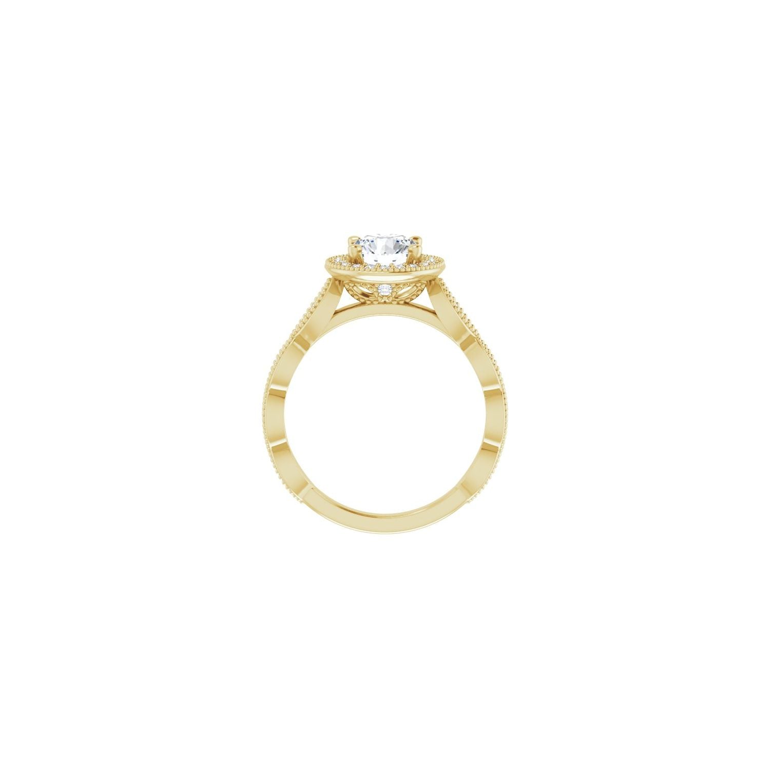 Cordelia — yellow gold