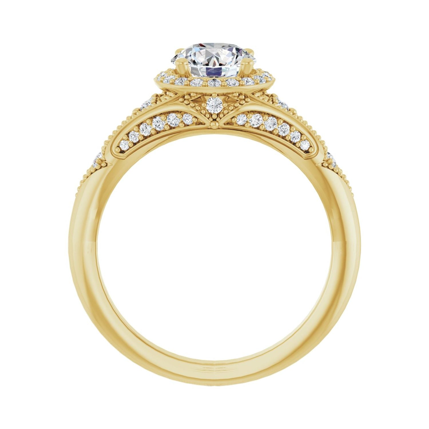 Cressida — yellow gold