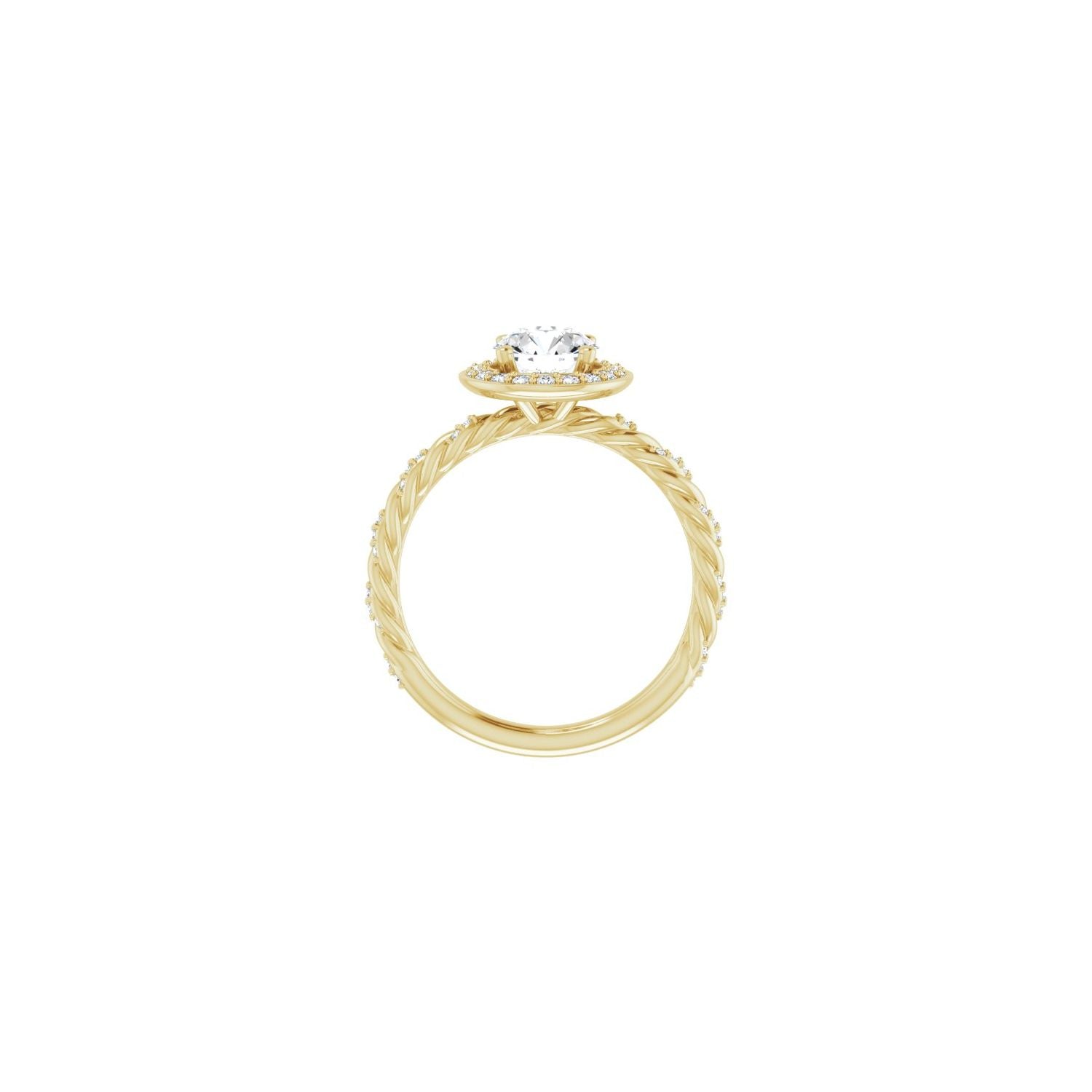 Daisy — yellow gold