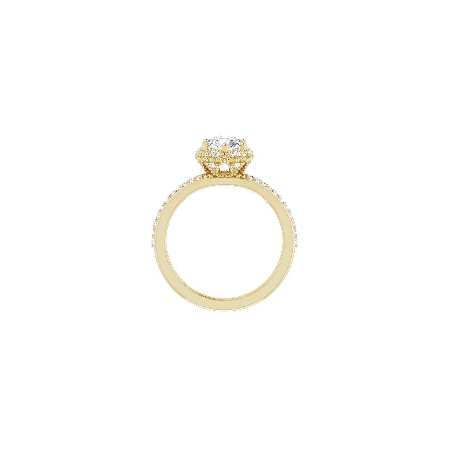 Davida — yellow gold