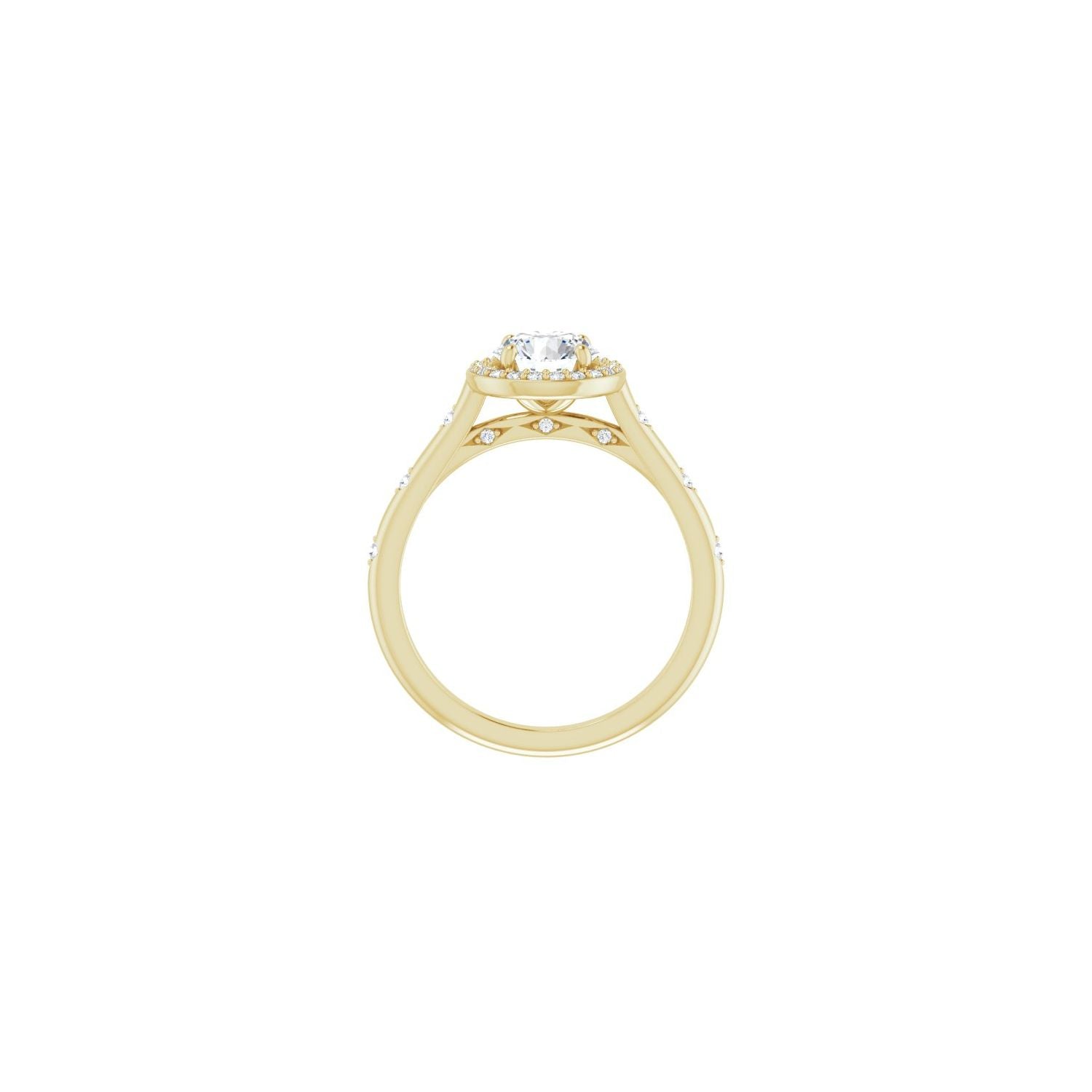 Deirdre — yellow gold