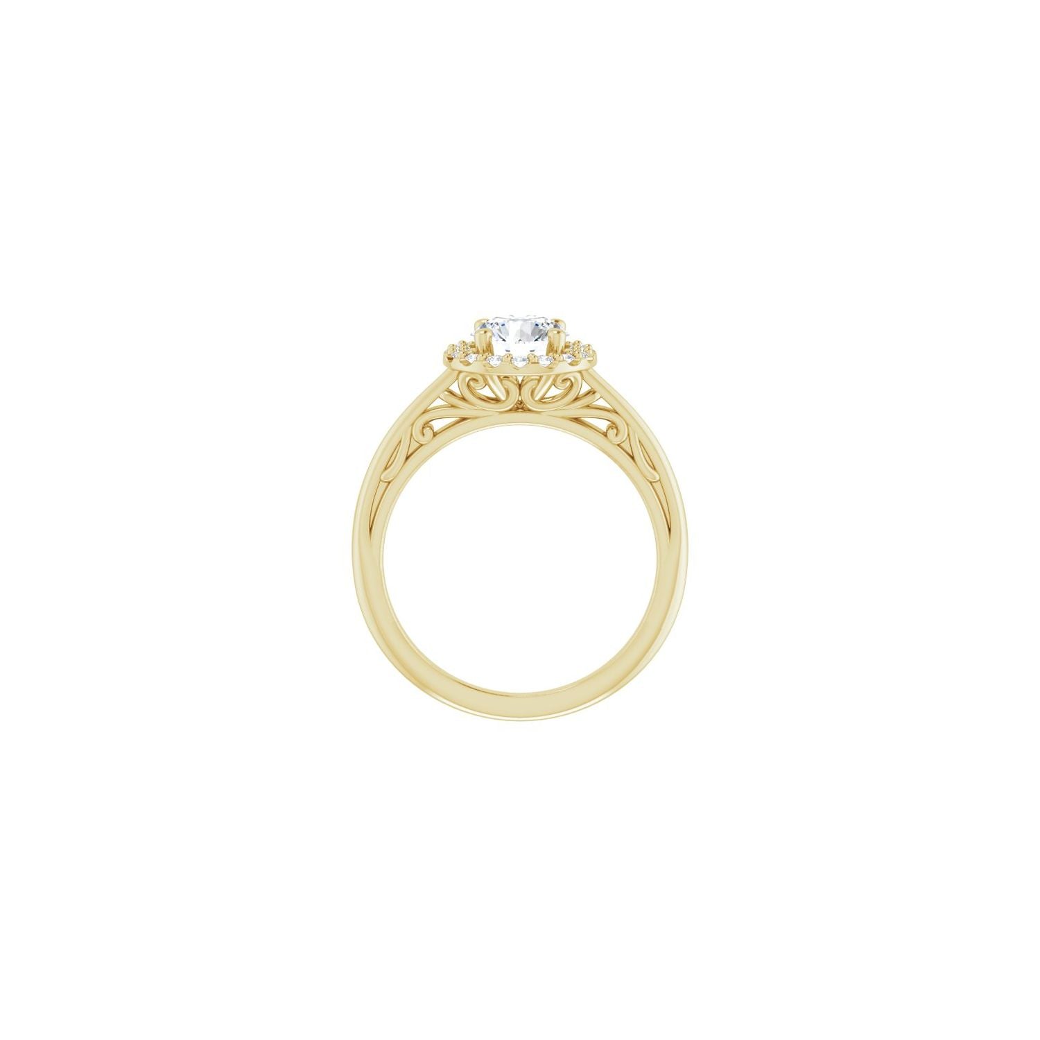 Dorothy — yellow gold