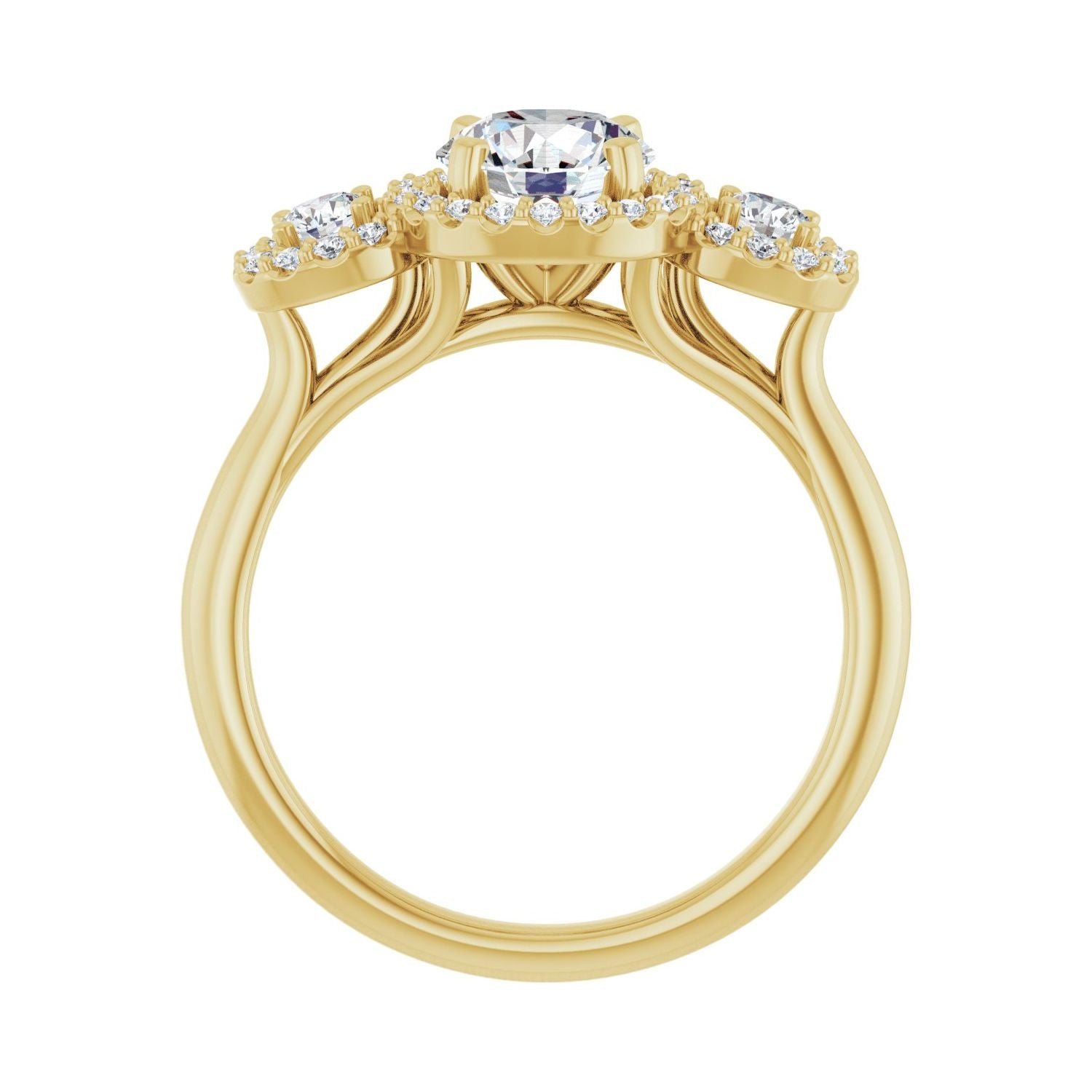 Dulcie — yellow gold
