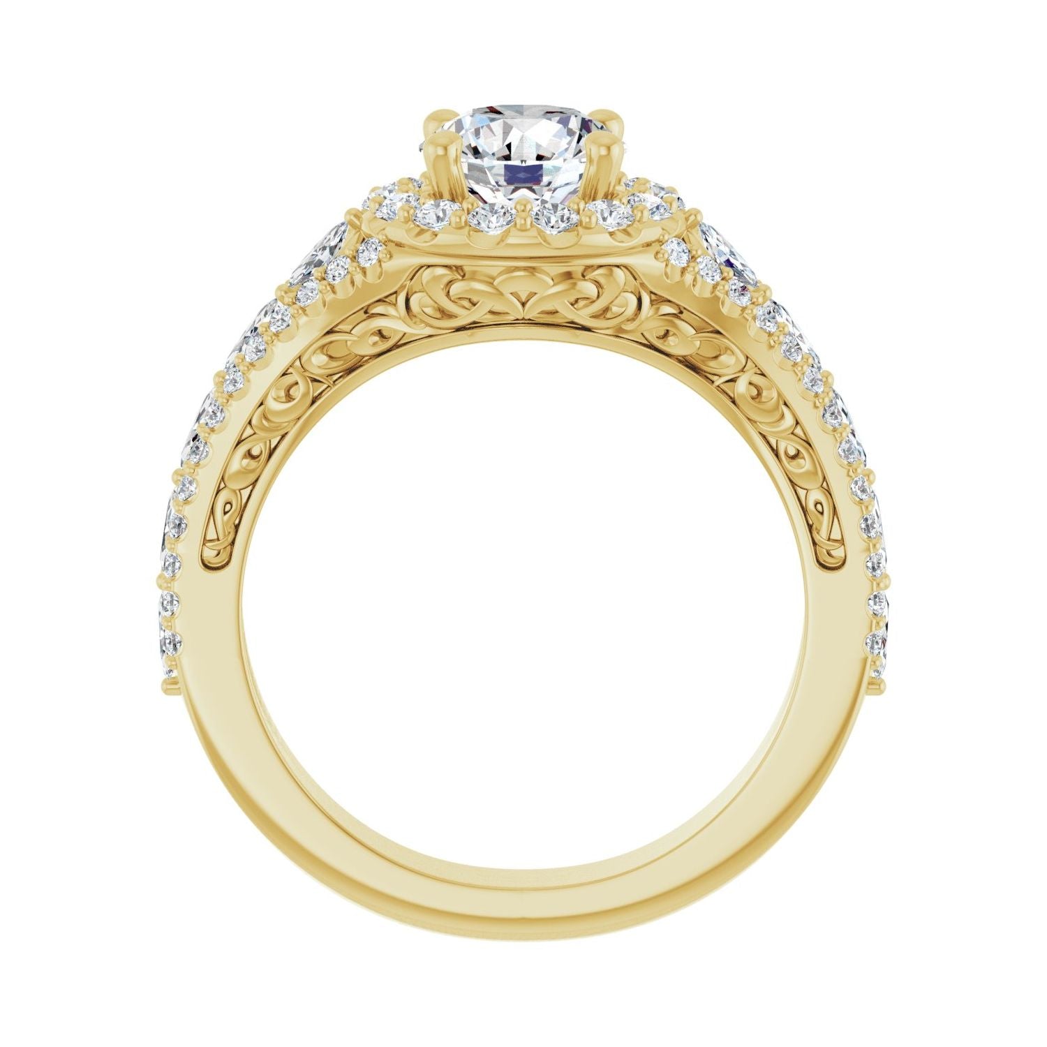 Edith — yellow gold