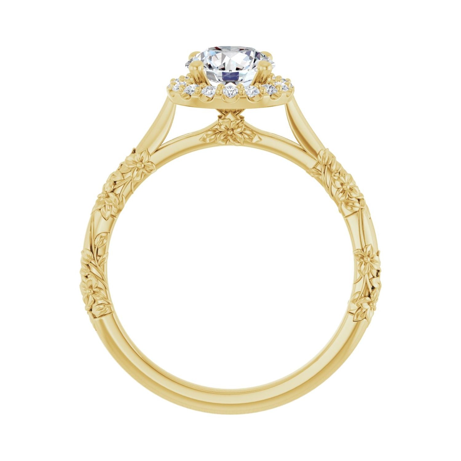 Elisa — yellow gold