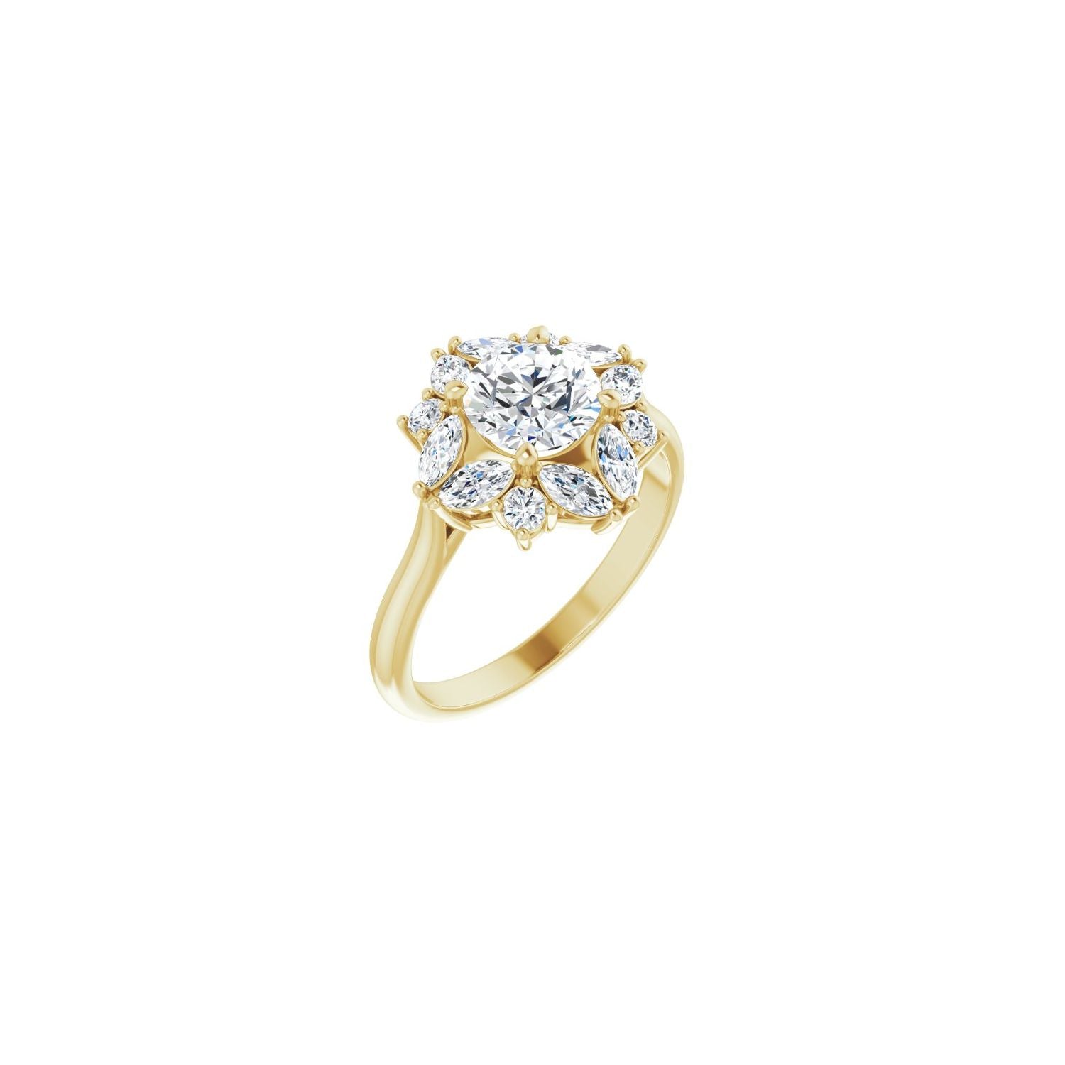 Elisabeth — yellow gold