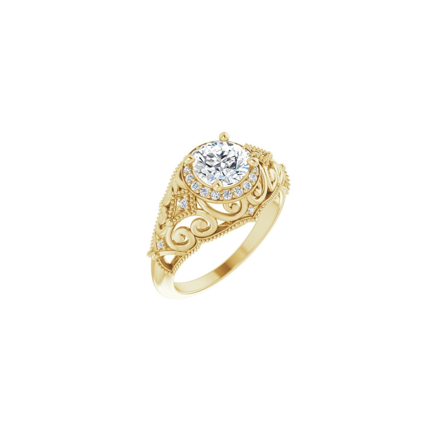 Elsa — yellow gold