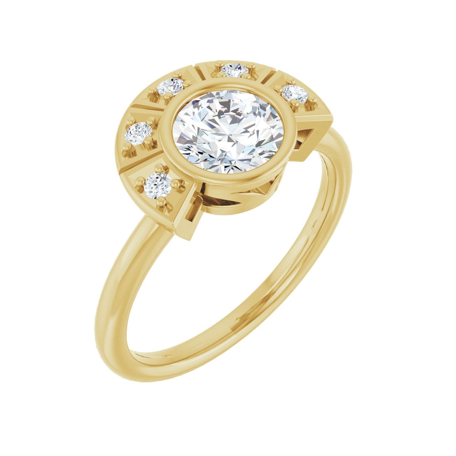 Emeline — yellow gold