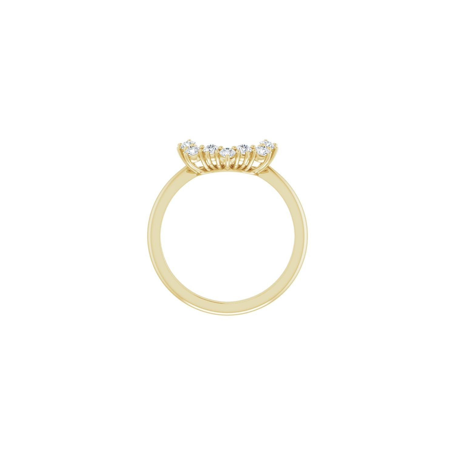Ivana — yellow gold