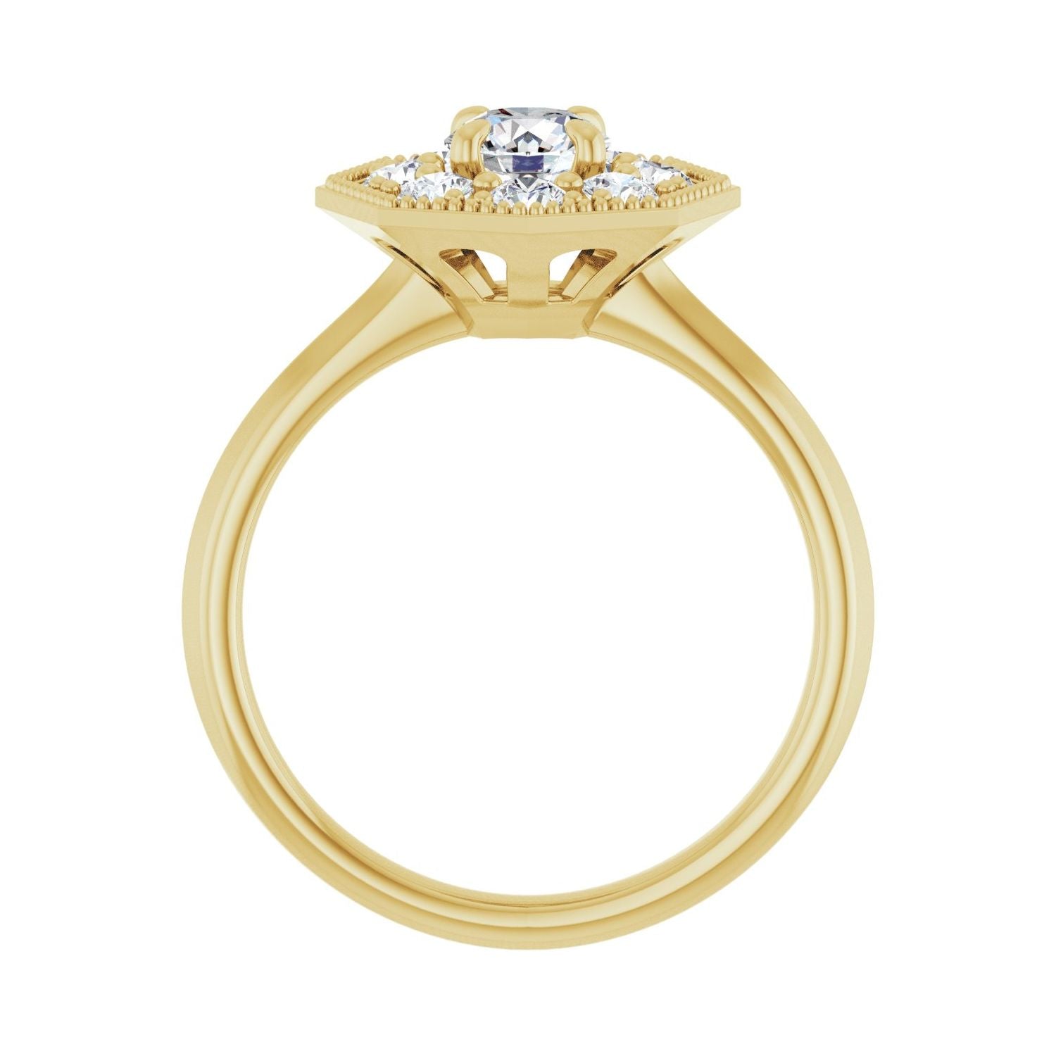 Emily — yellow gold