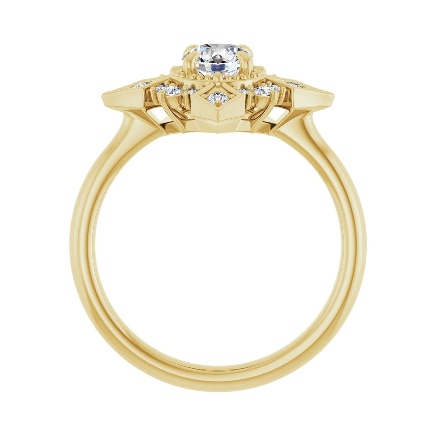 Janice — yellow gold