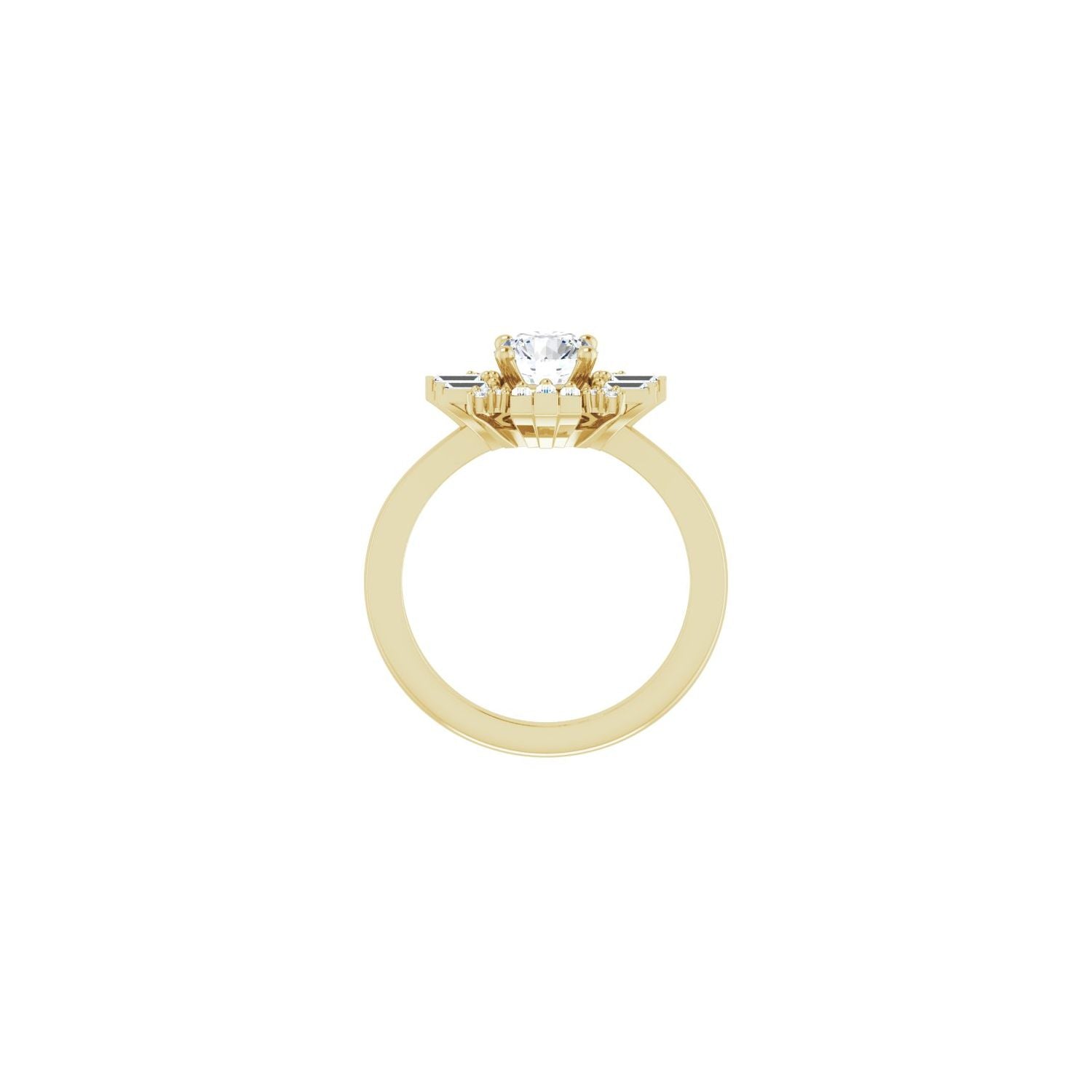 Erica — yellow gold