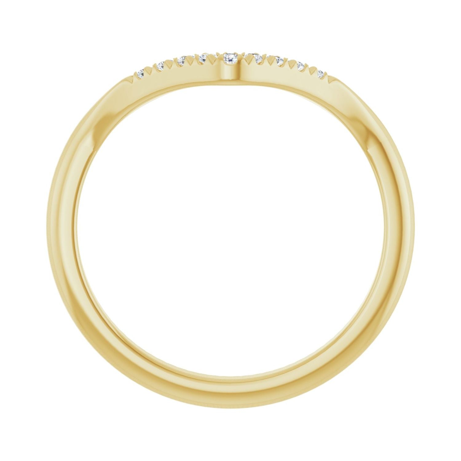 Jazmine — yellow gold