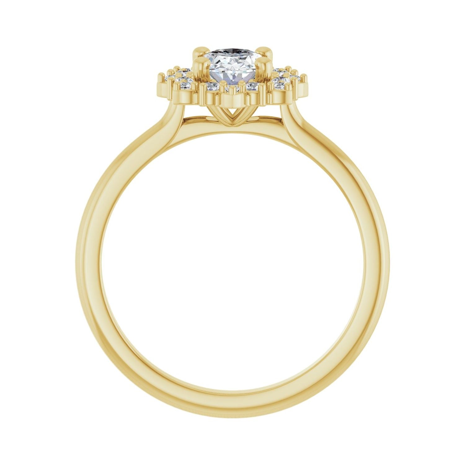 Evie — yellow gold