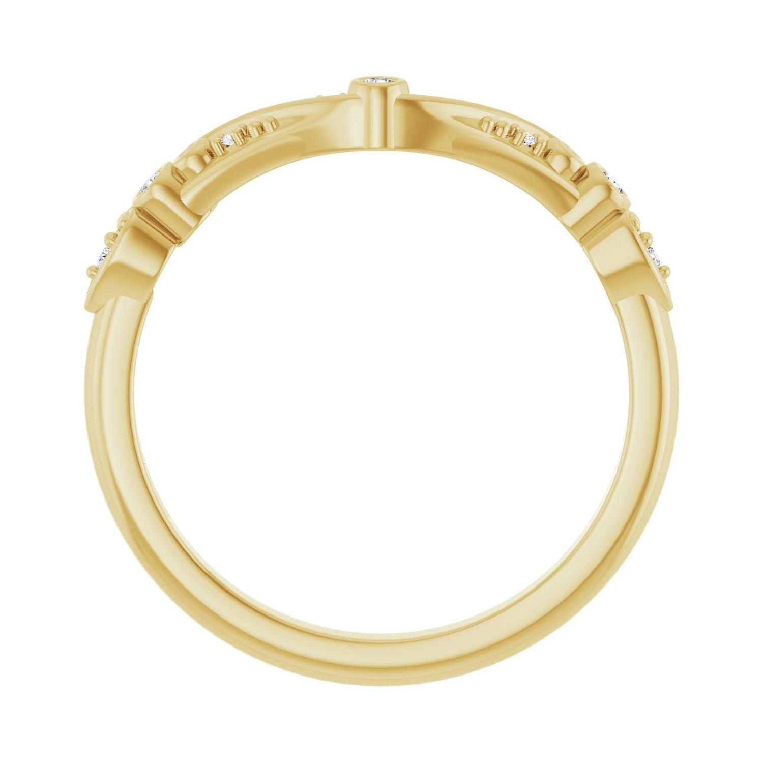 Kaleigh — yellow gold