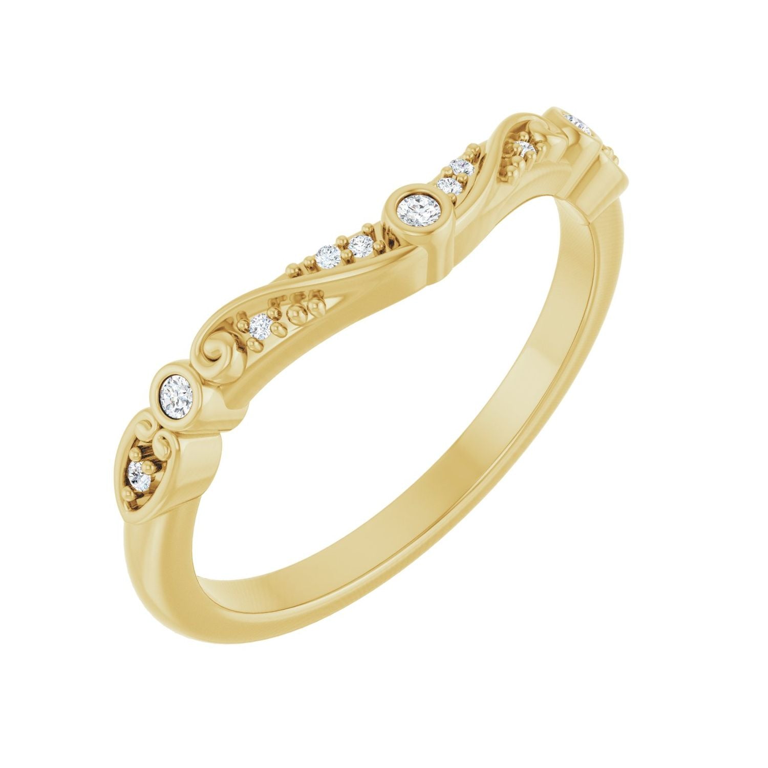 Kaleigh — yellow gold