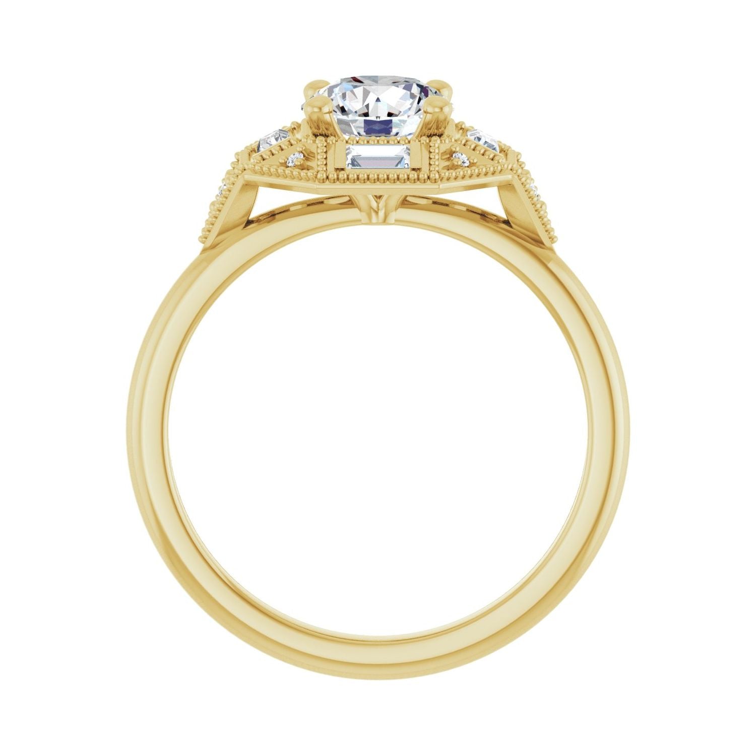 Fernanda — yellow gold