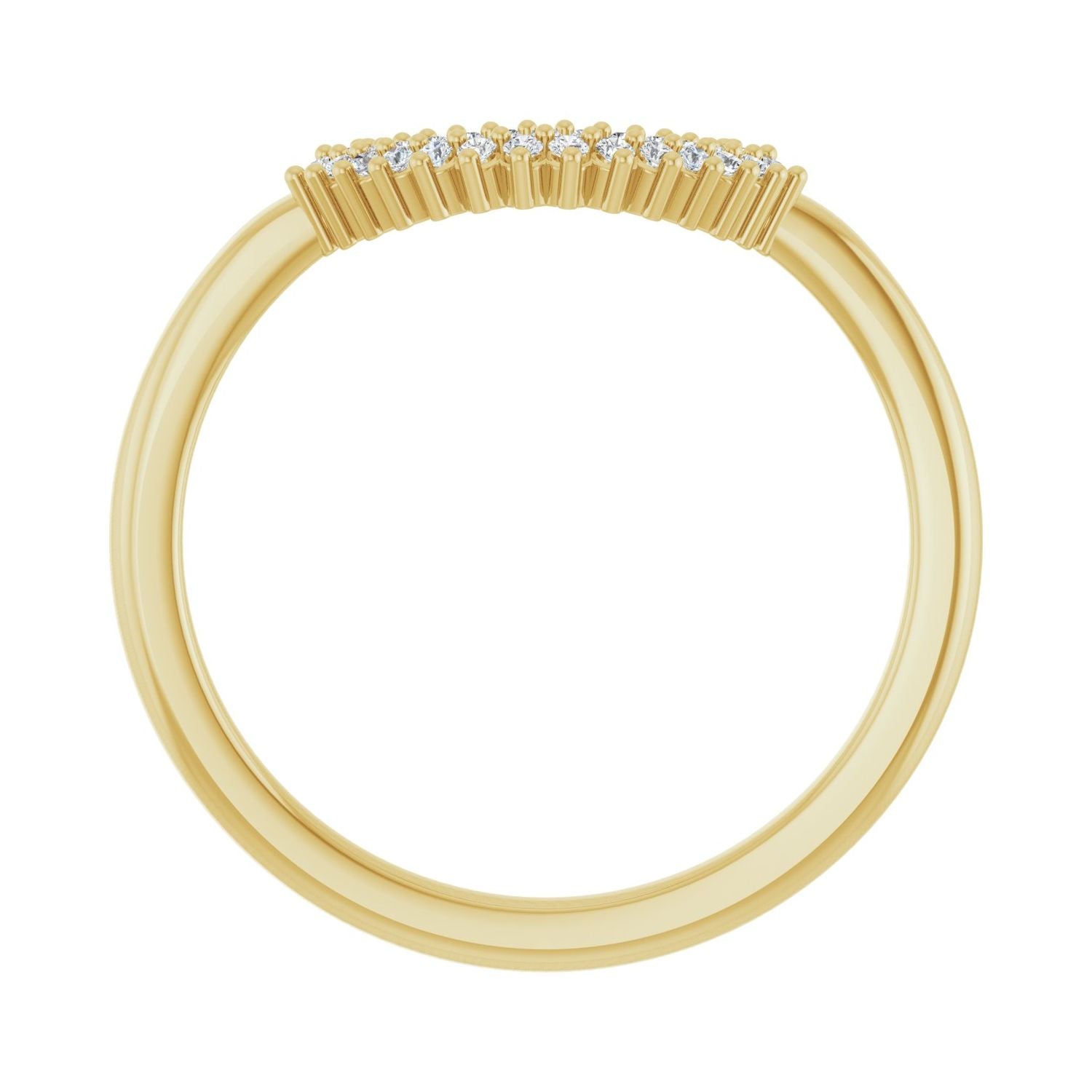 Kayla — yellow gold