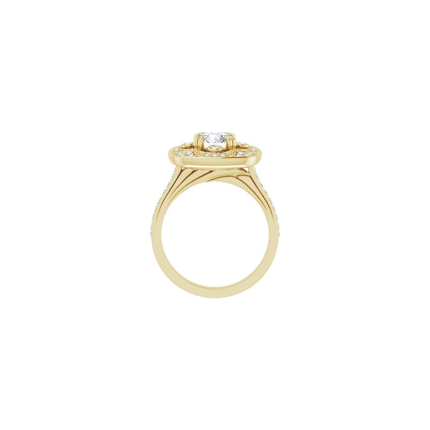 Frederica — yellow gold