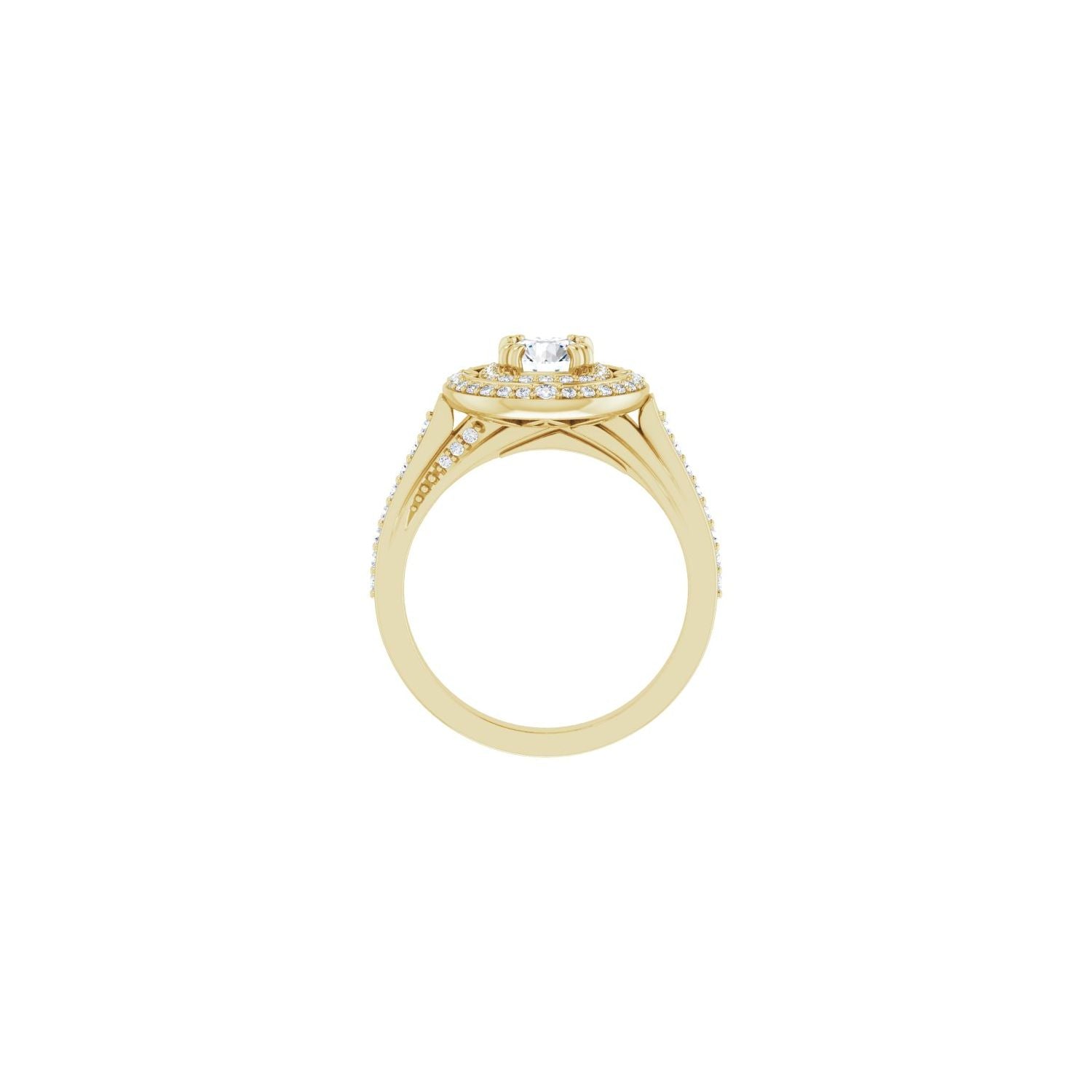 Georgiana — yellow gold