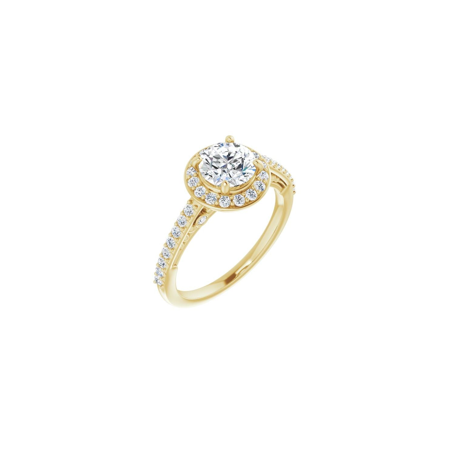 Geraldine — yellow gold