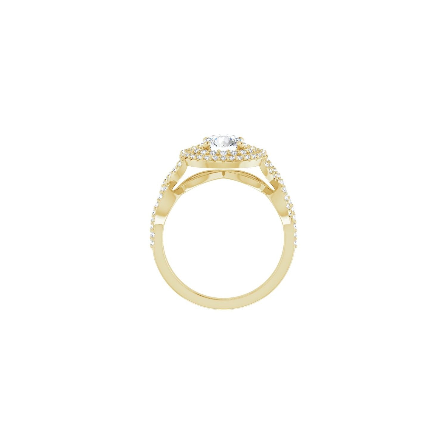 Glenna — yellow gold