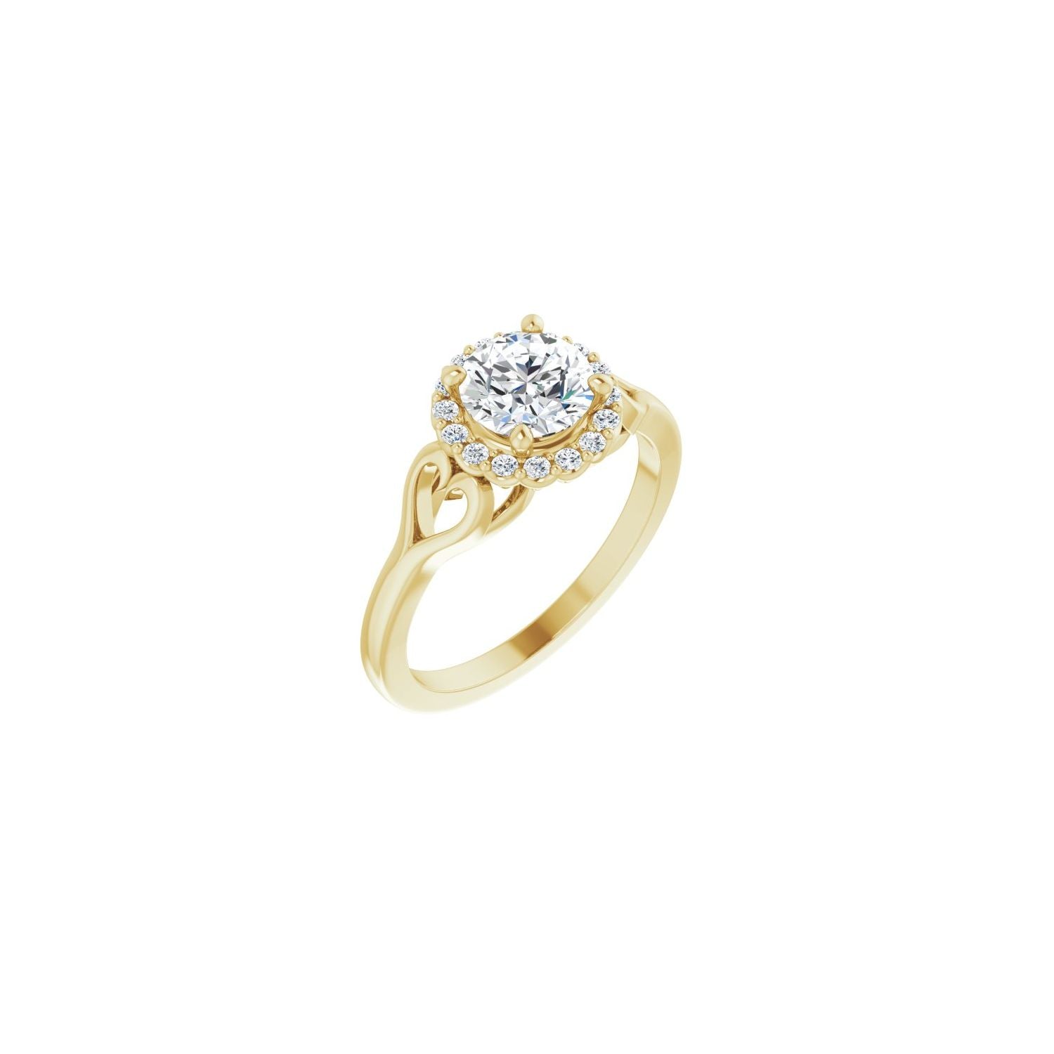 Hailey — yellow gold