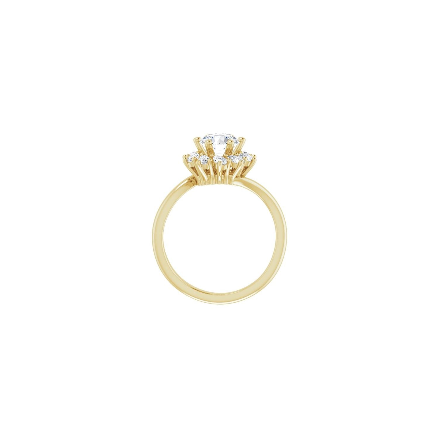 Haley — yellow gold