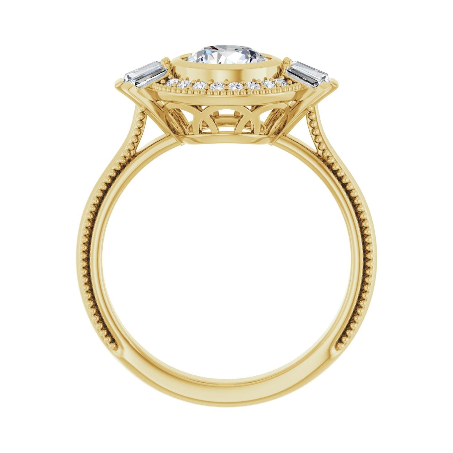 Halle — yellow gold