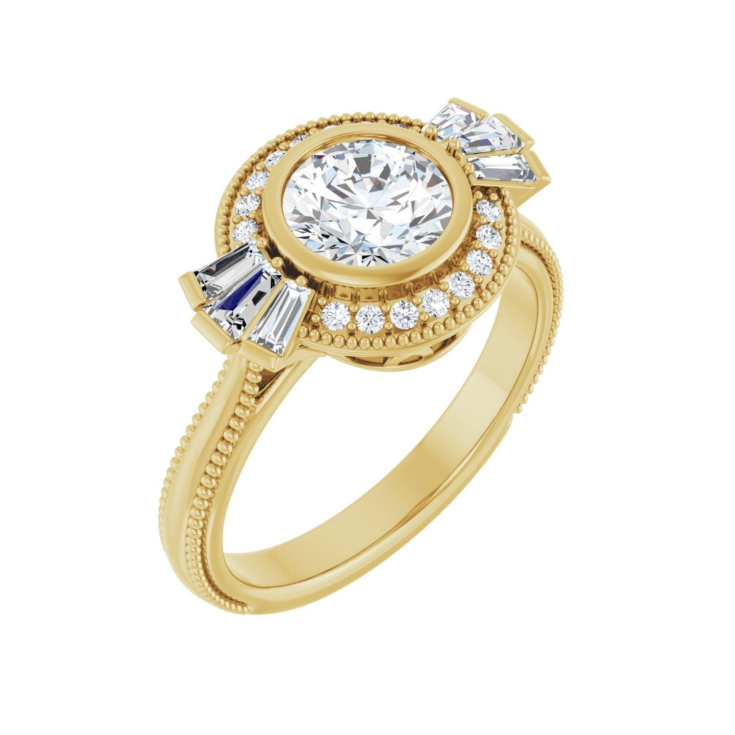 Halle — yellow gold