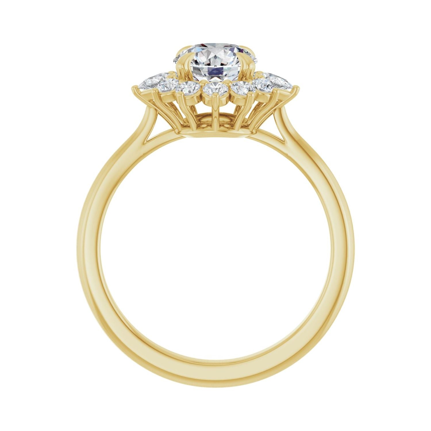 Harriet — yellow gold