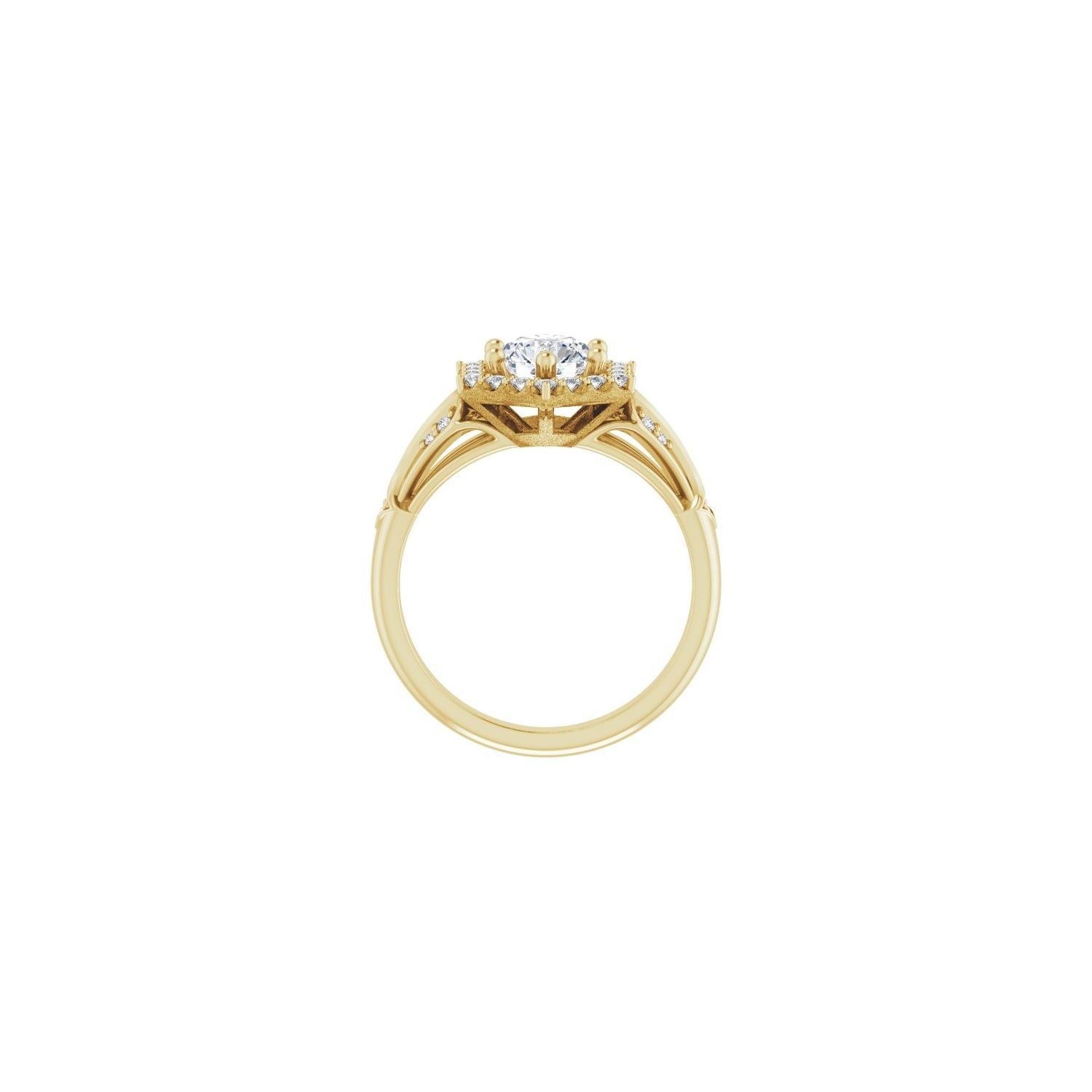 Heidi — yellow gold