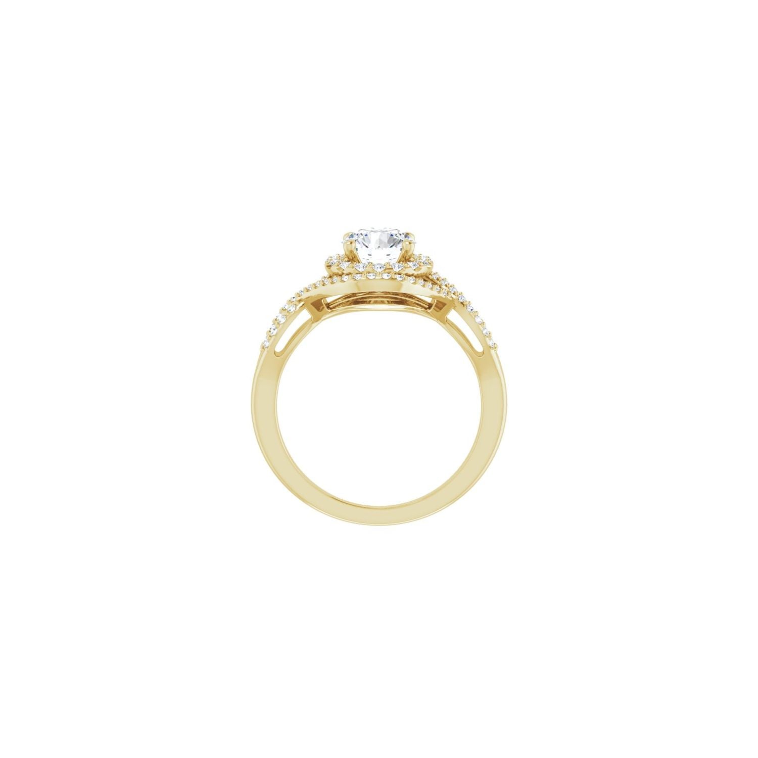 Idina — yellow gold