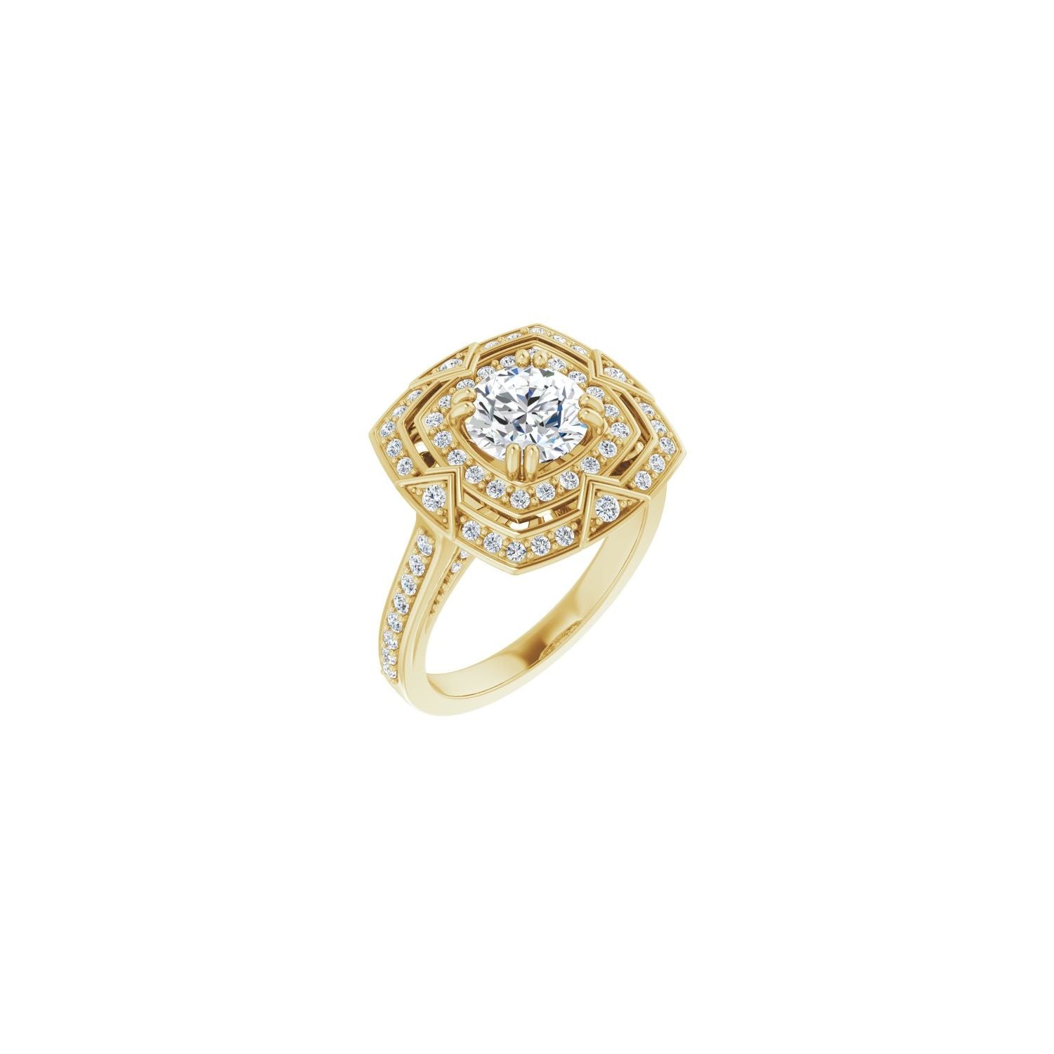 Irina — yellow gold